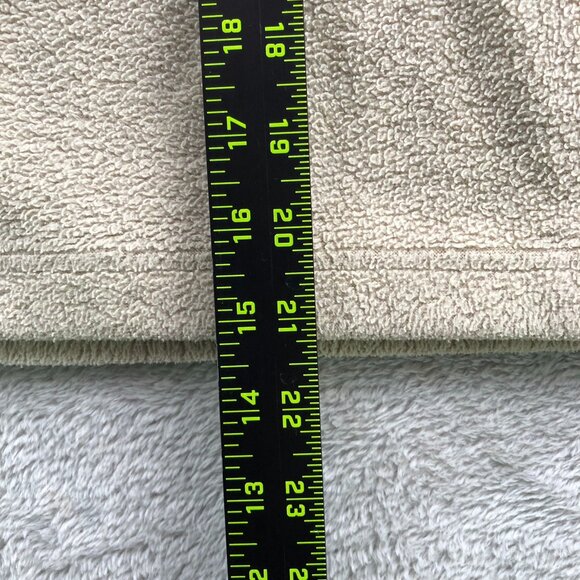 Old Navy Womens Fleece Jacket Medium Pullover Beige 1/4 Zip Cozy Outdoors Casual - Picture 4 of 12